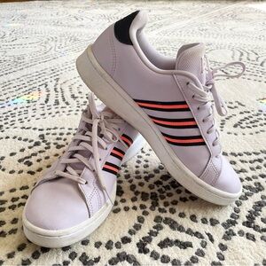 Adidas Women's Grand Court EG3998 Sneaker, Purple, 8 US